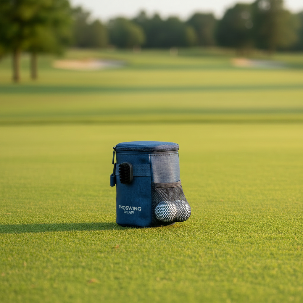 Bolsa limpiadora de palos de golf - Azul
