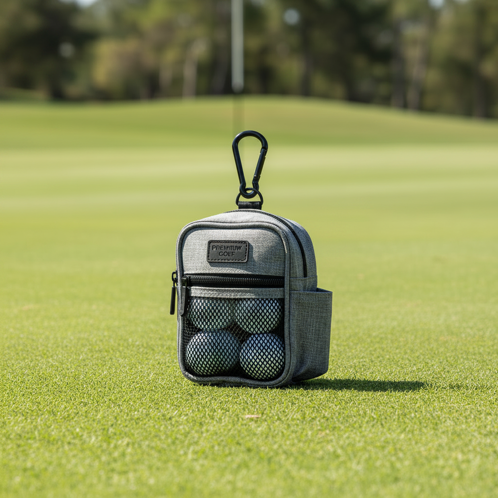 Bolsa limpiadora de palos de golf - Gris
